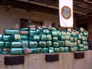 drugbust WIS TV Image of 2,800 Pounds of Marijuana Seized from Roberson Street Drug Bust
